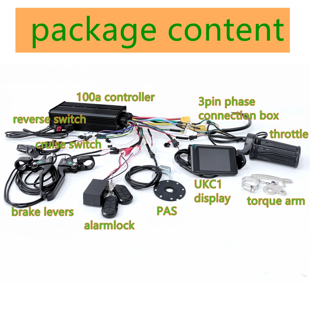 NBpower 72V 5000W 70-90km/h BL – 72V 5000W Hub Motor Kit Bewertung und Preis