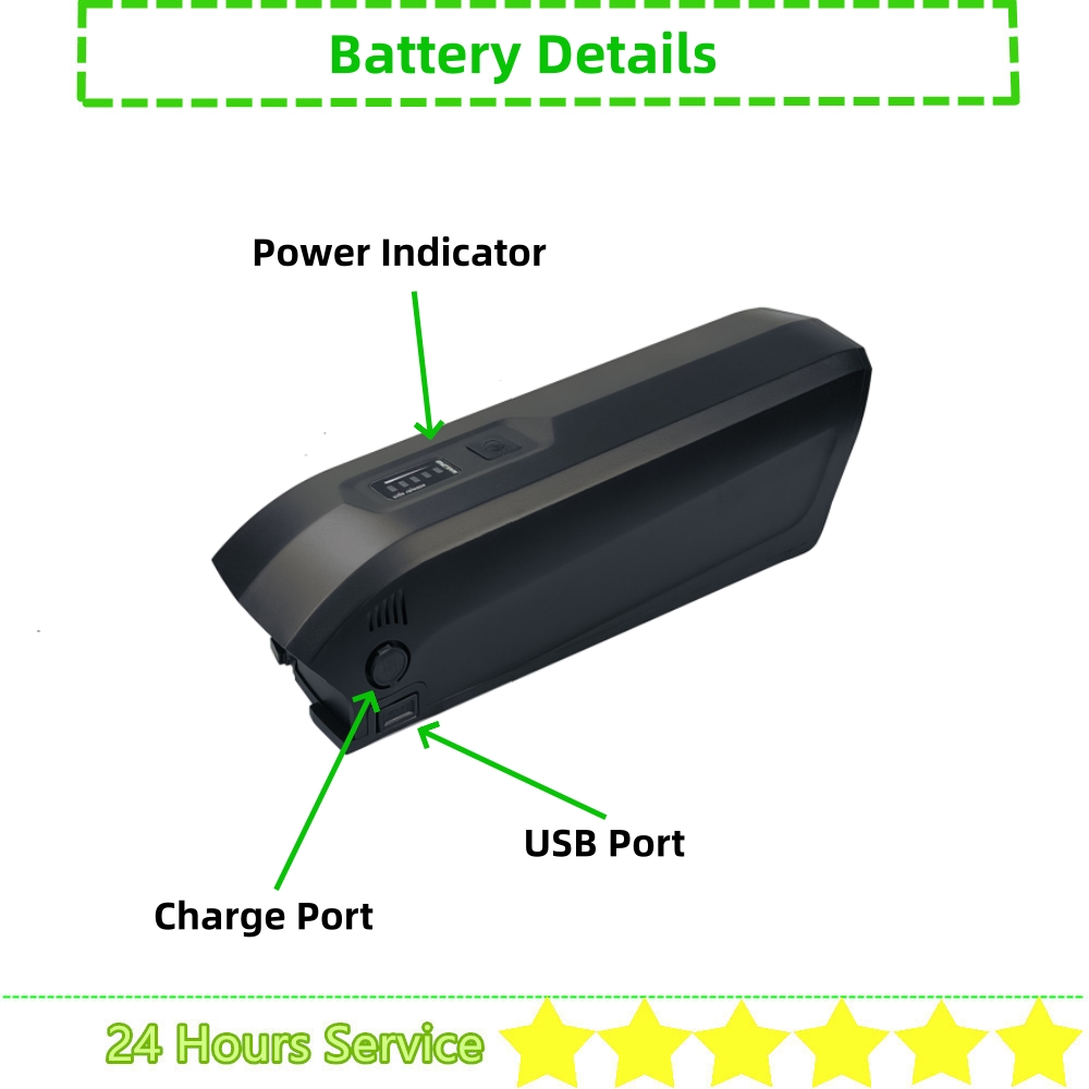 36V E-Bike-Batterie hailong 2  – Ebike Battery 48V 20Ah Hailong Bewertung und Preis