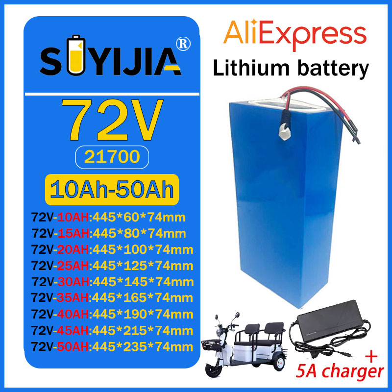 72V 50Ah 45Ah 20Ah 25Ah 30Ah 3 – Electric Bicycle Battery 72V 30Ah Bewertung und Preis